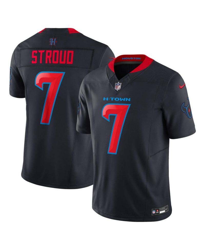 Men's C.J. Stroud Navy Houston Texans 2nd Alternate Vapor F.U.S.E. Limited Jersey