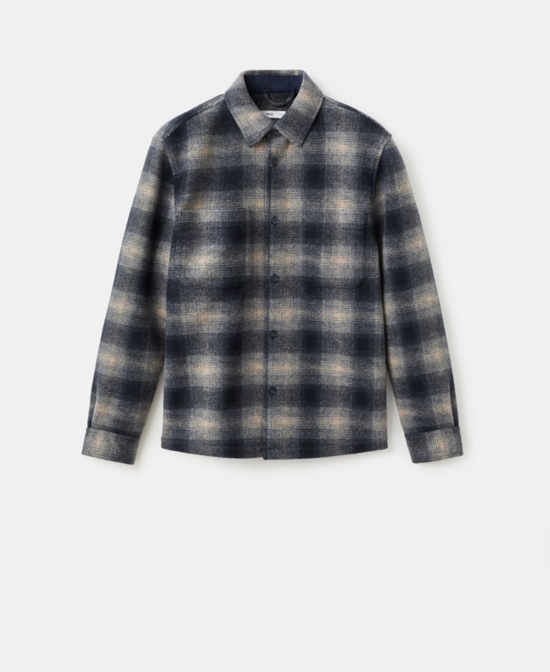 Men's Checked Pocket Jacket