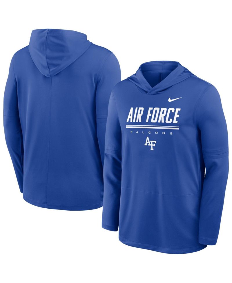 Men's Air Force Falcons 2026 Sideline Removable-Sleeves Hoodie