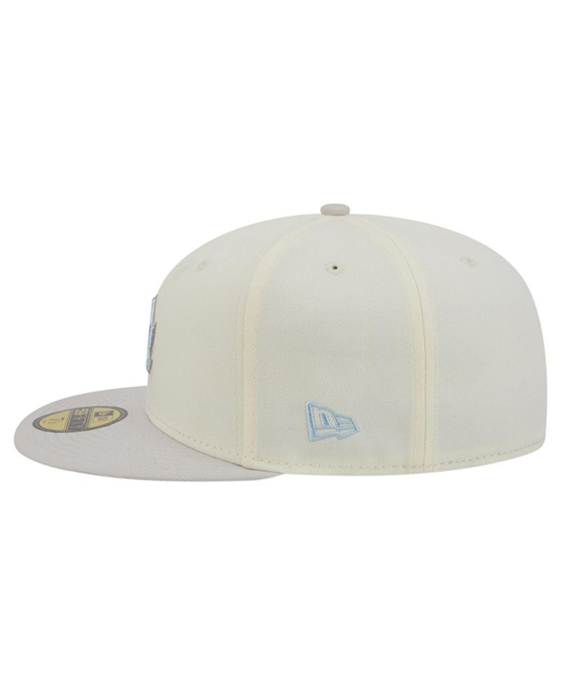 Men's Natural Los Angeles Dodgers Crisp Equinox World Series 59FIFTY Fitted Hat