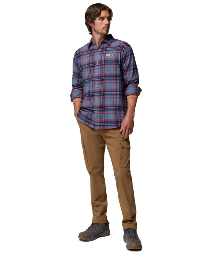 Men's Cornell Woods Flannel Long-Sleeve Shirt