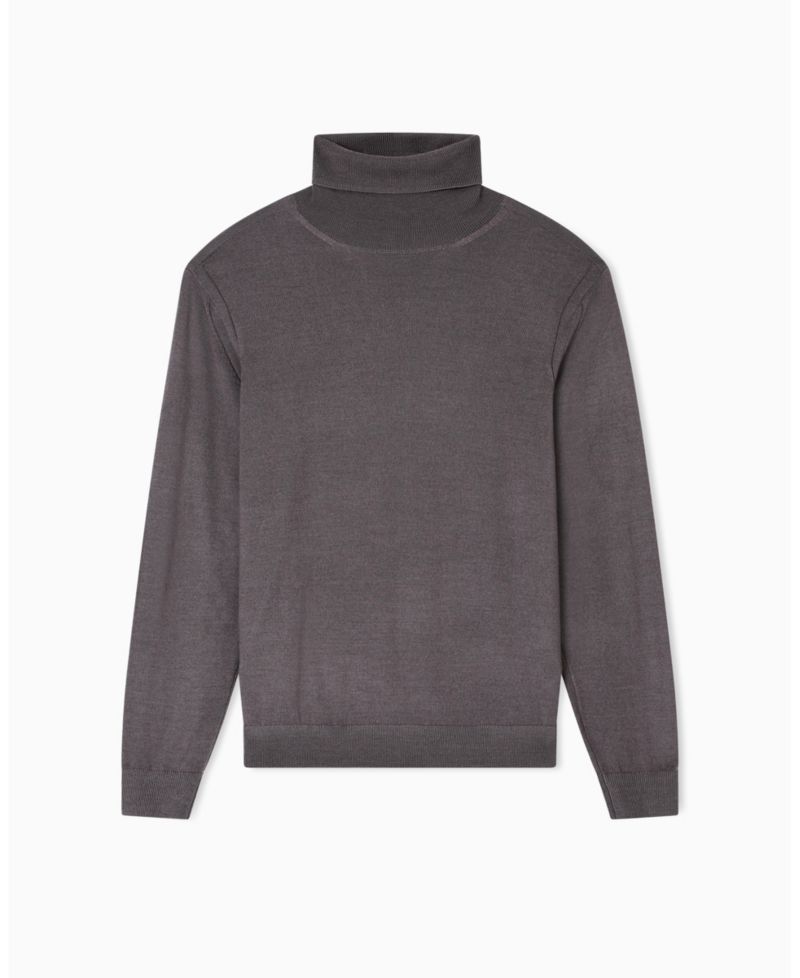 Men's Cozy Lab Wool Turtleneck Sweater