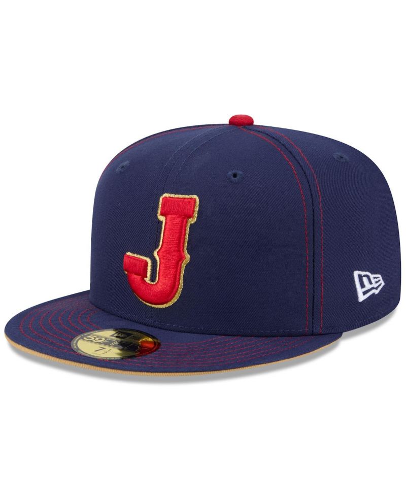 Men's Navy Japan Baseball 2026 World Baseball Classic 59FIFTY Fitted Hat