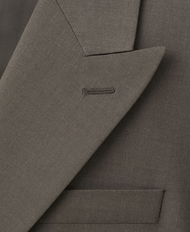 Men's Boston Regular-Fit Double-Breasted Suit Blazer
