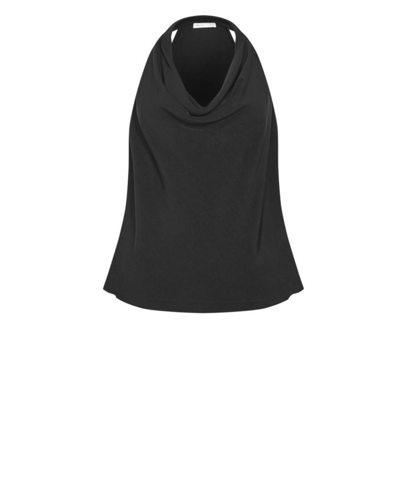 Plus Size Chloe Cowl Neck Sleeveless Top