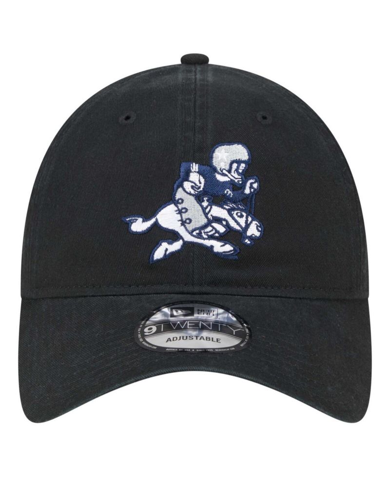 Men's Black Dallas Cowboys Main 9TWENTY Adjustable Hat