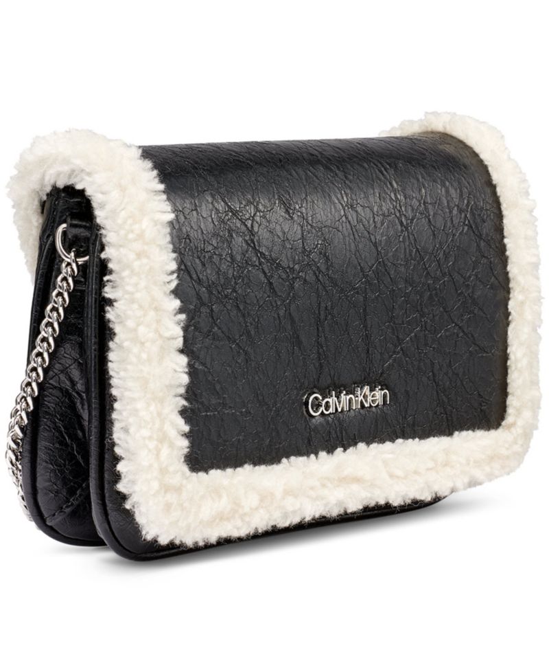 Emma Sherpa Mini Crossbody Handbag