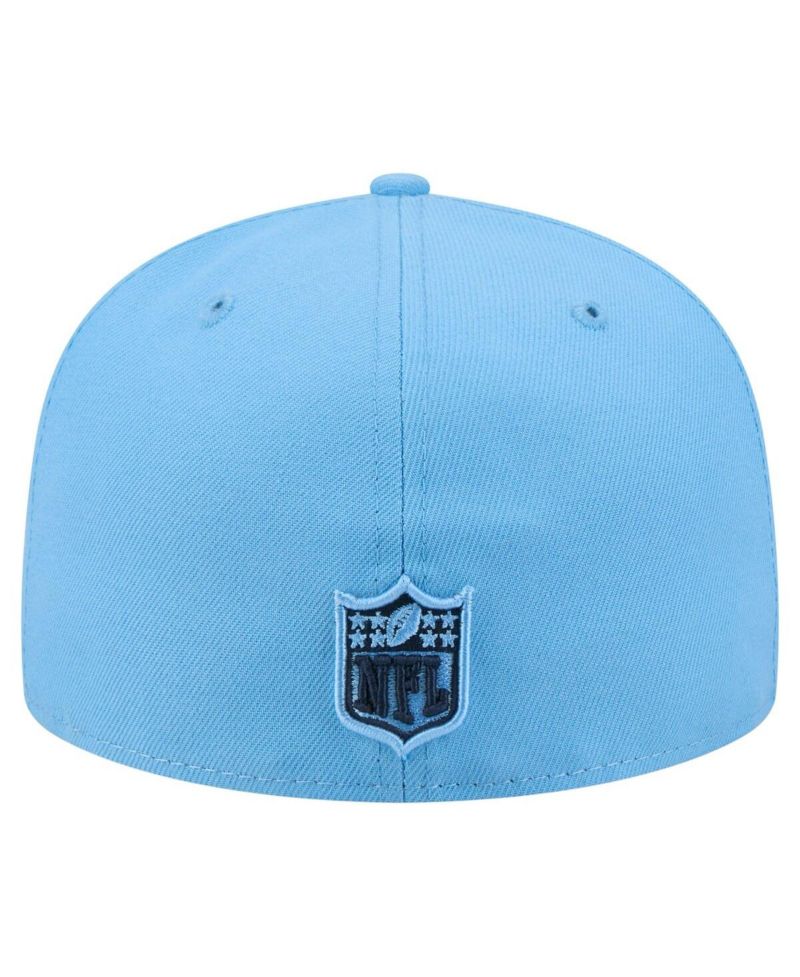 Men's Light Blue Tennessee Titans Script 59FIFTY Fitted Hat