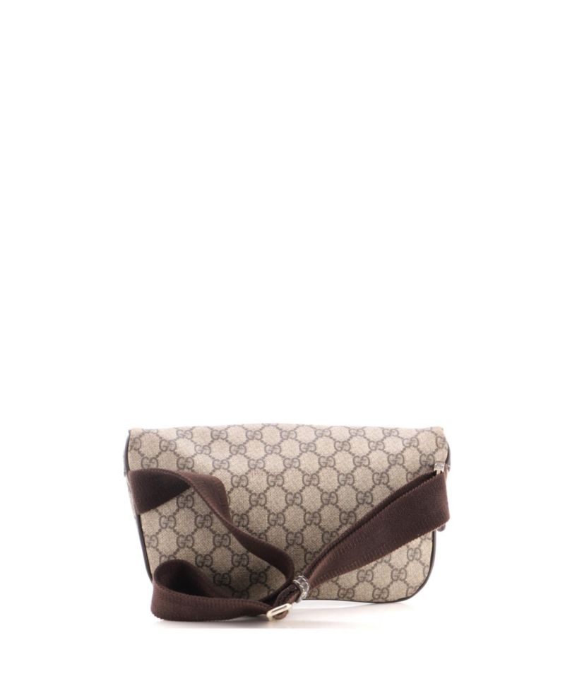 Small Belt Bag GG Coated Canvas with Leather