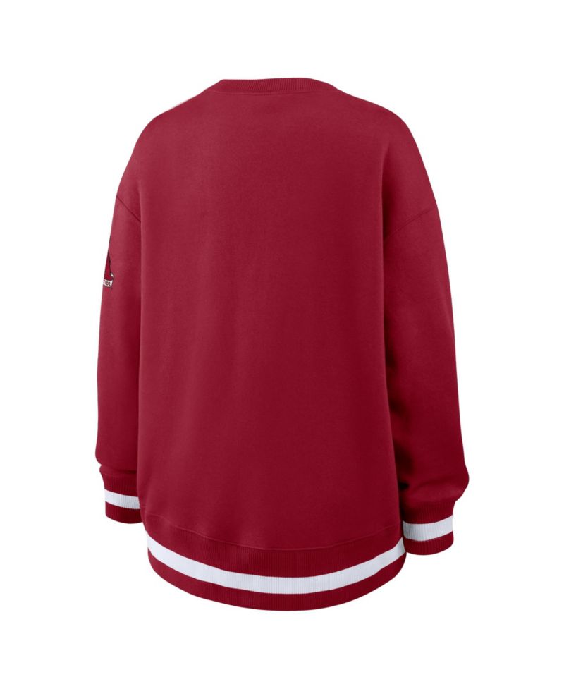 Women's Crimson Alabama Crimson Tide Oversized Legacy Phoenix Sweatshirt