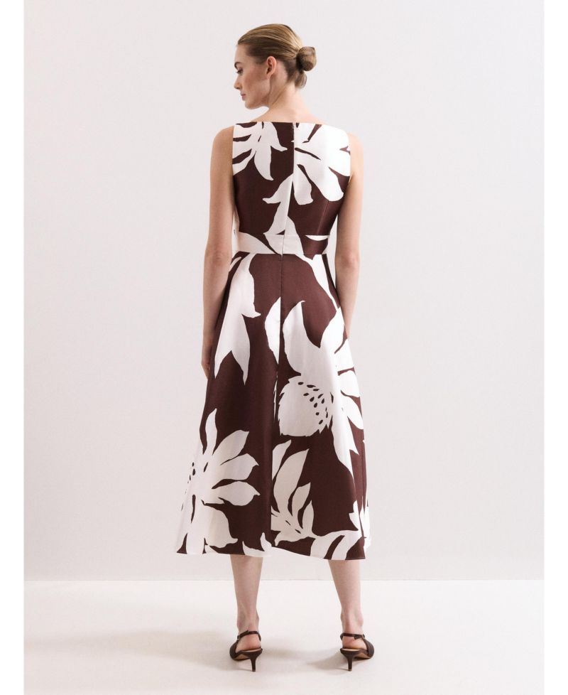 Women's Delicia V-Neck Print Dress