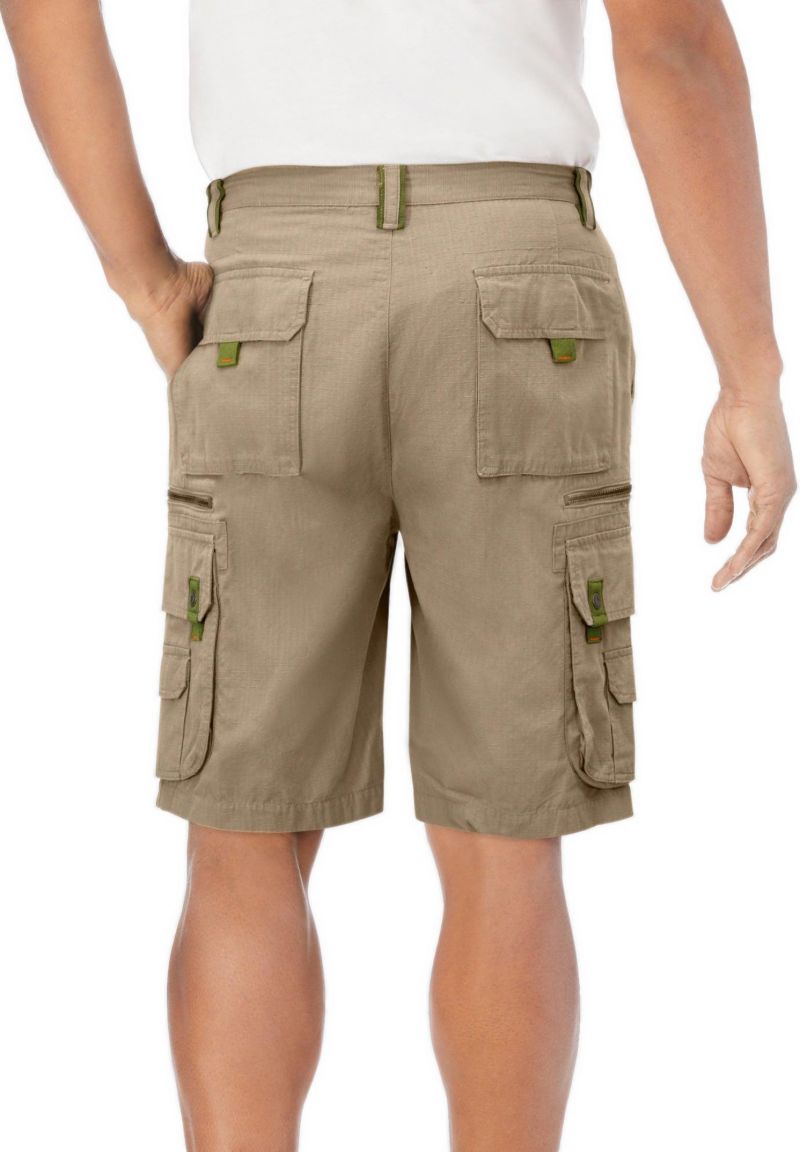 Men's by KingSize Ripstop 10" Cargo Shorts