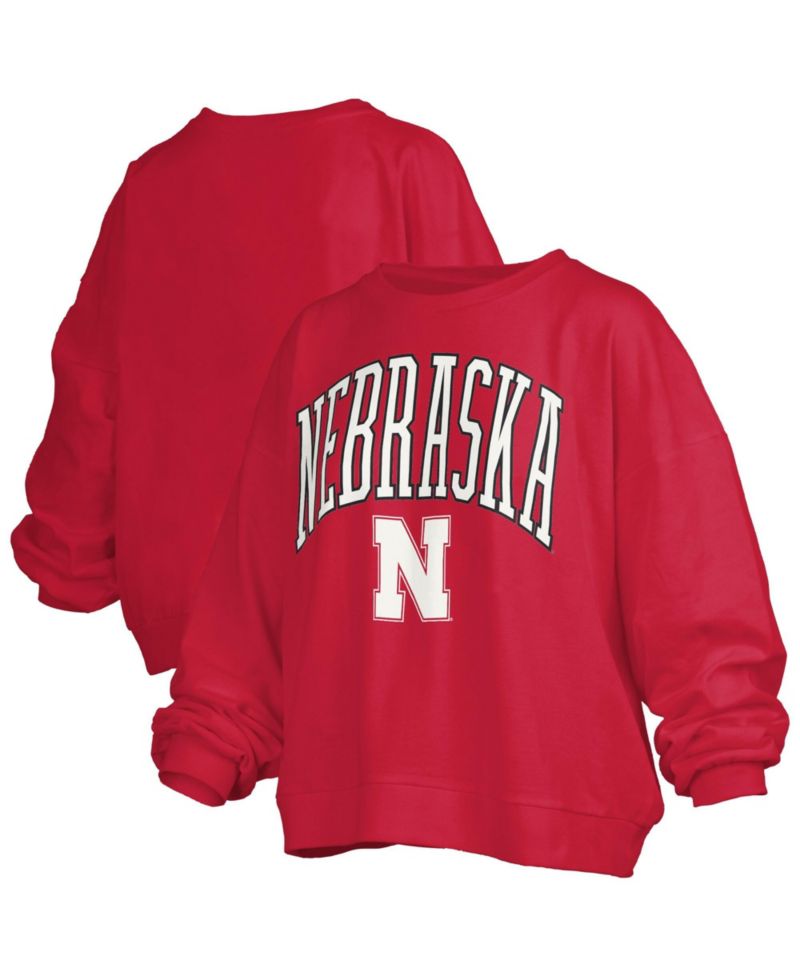 Plus Size Nebraska Huskers Nelson Janise Graphic Sweatshirt