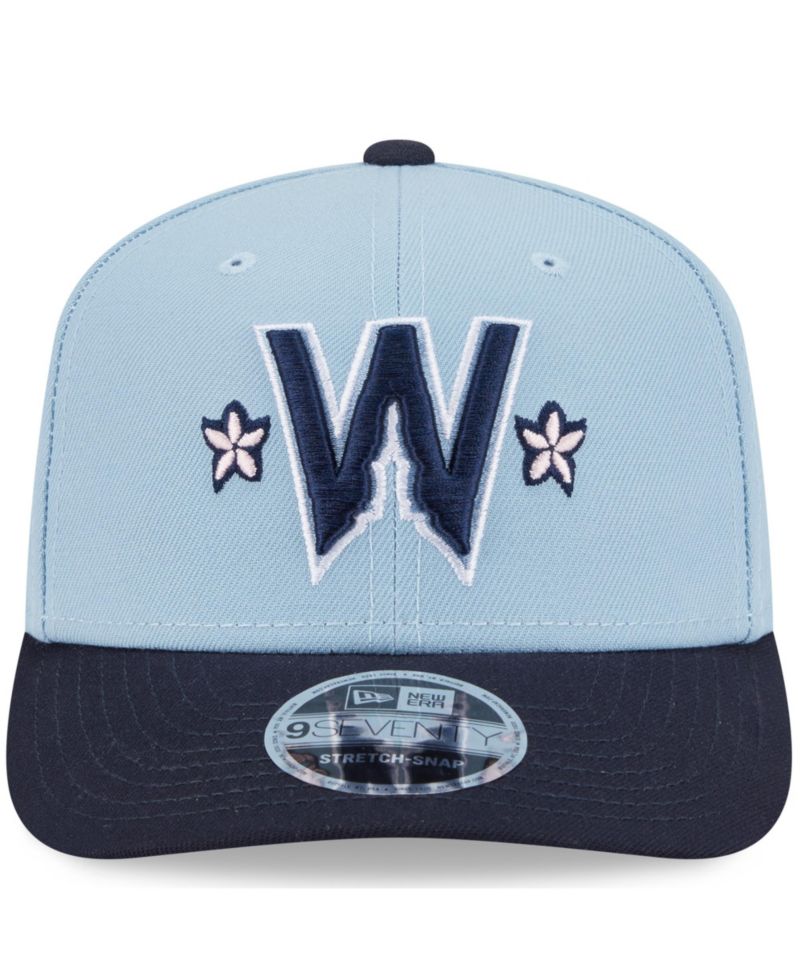 Men's Blue Washington Nationals 2025 City Connect 9SEVENTY Adjustable Hat