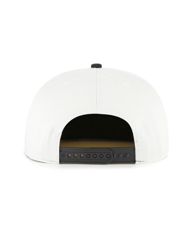Women's White/Black Houston Astros Foundation Captain Snapback Hat