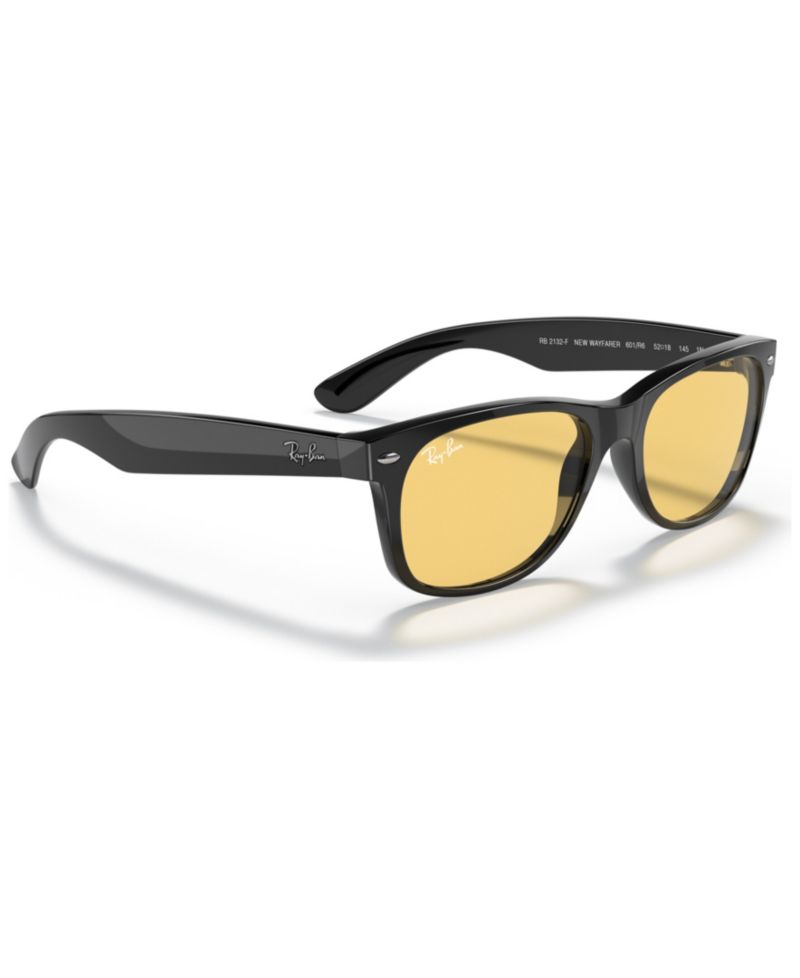 Unisex Low Bridge Fit Sunglasses, RB2132F 55