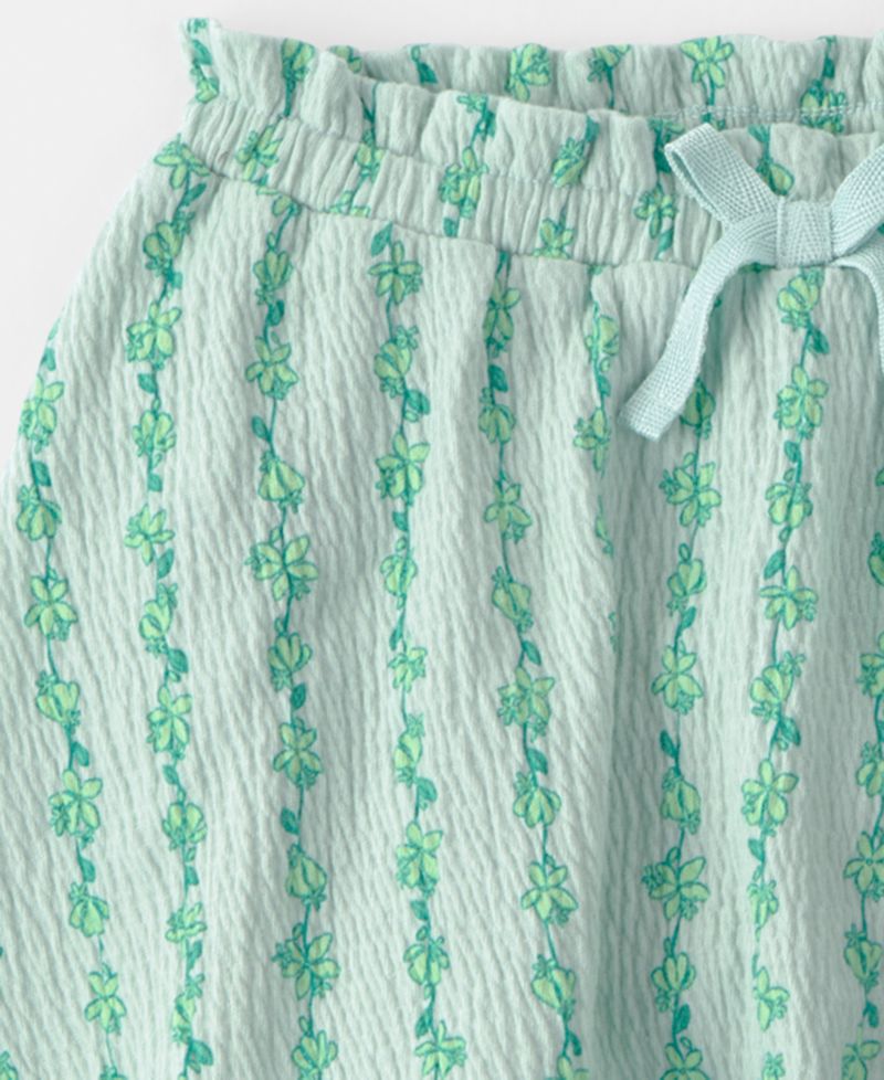 Baby Girls' Vine Short-Sleeve Top & Skirt, 2-Piece Set