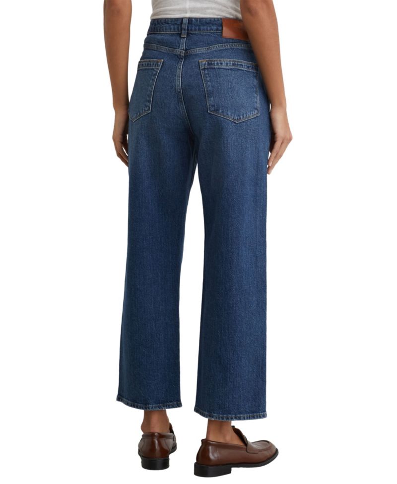 Women's Selin Straight-Leg Mid-Rise Stretch Jeans