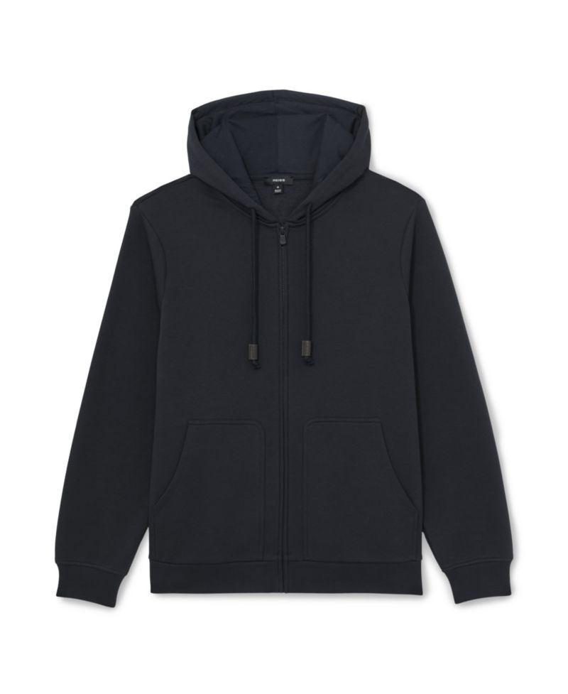 Men's Howel Cotton-Blend Front-Zip Hoodie