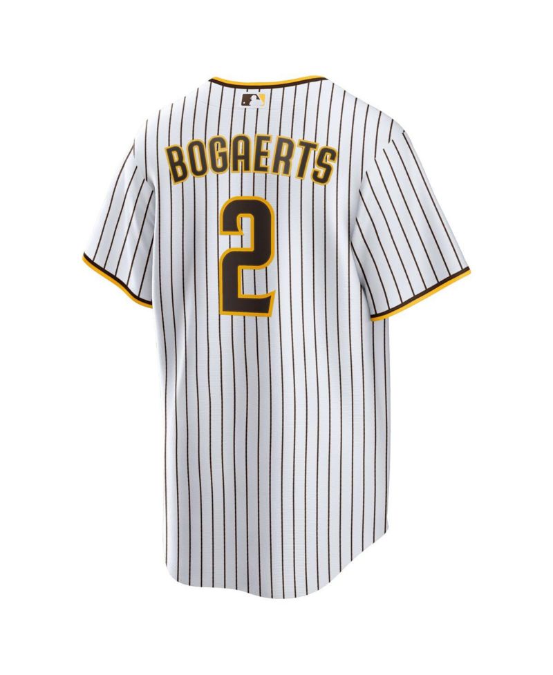Men's Xander Bogaerts White, Brown San Diego Padres Home Official Replica Player Jersey