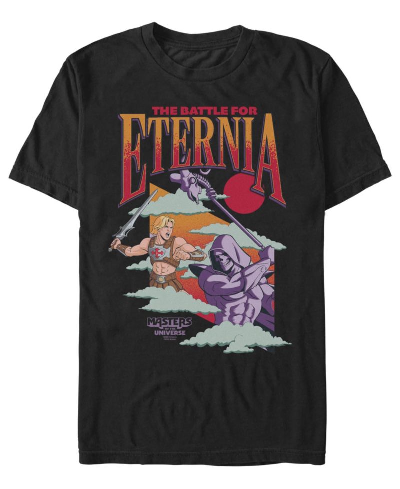 Men's Masters of the Universe Eternia Battle Regular-Fit Crewneck T-Shirt