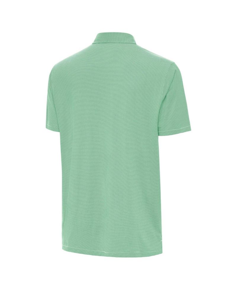 Men's Kelly Green/White Philadelphia Eagles Twine Performance Polo Shirt