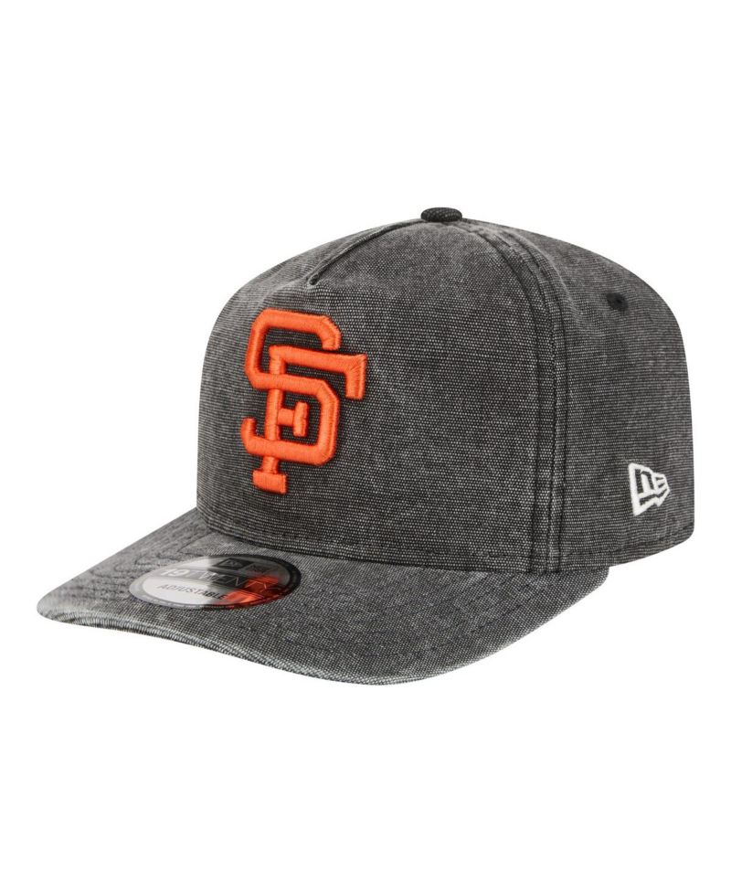 Men's Black San Francisco Giants Throwback Denim Classic 19TWENTY Adjustable Hat