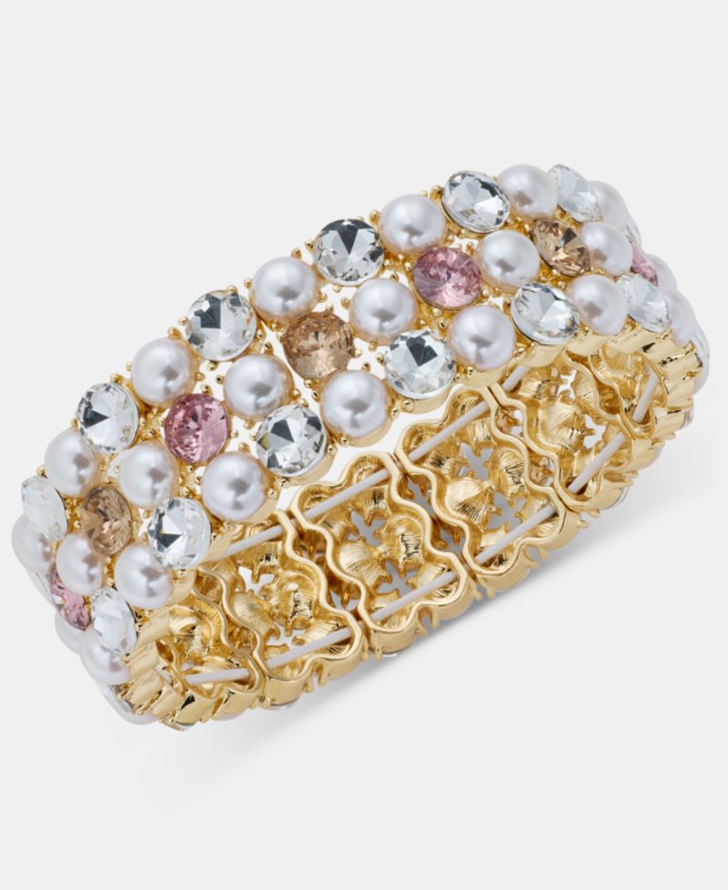 Multi-Stone Stretch Bracelet