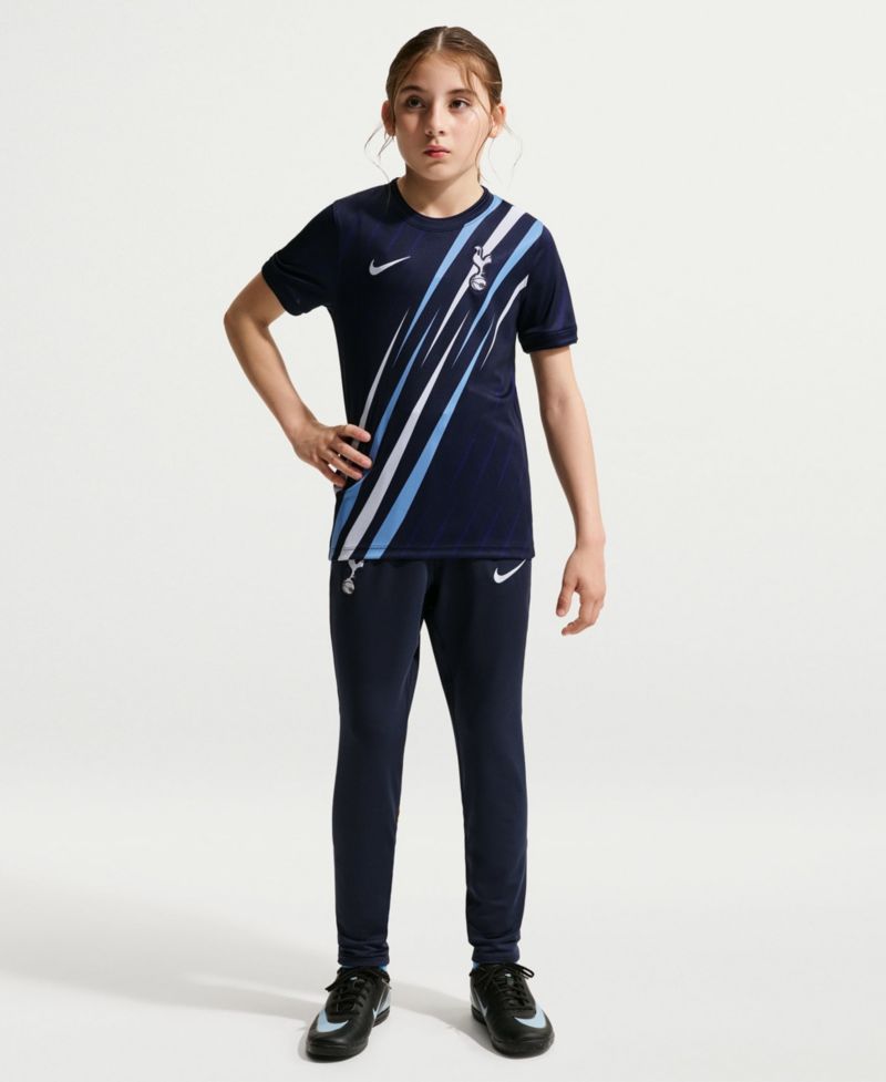 Big Boys and Girls Navy Tottenham Hotspur 2026/27 Away Pre-Match Top