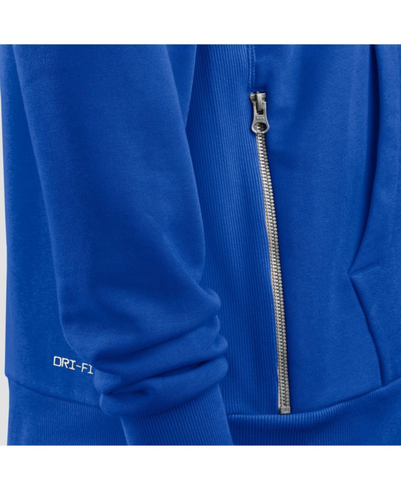 Men's Royal Kentucky Wildcats 2026 Sideline Standard Issue Dri-FIT Full-Zip Hoodie