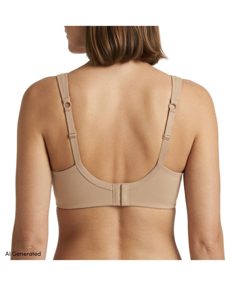 Women's Full Coverage Bra True Solutions Light Weight Microfiber Basics
