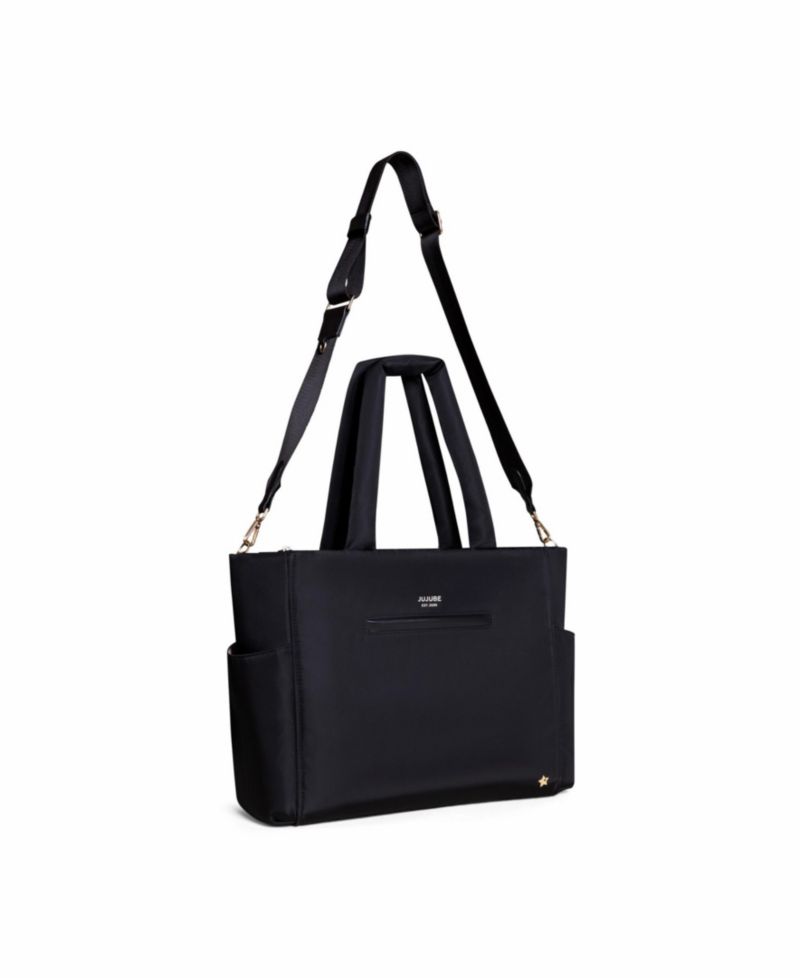 Utility-Strap Tote Diaper Bag