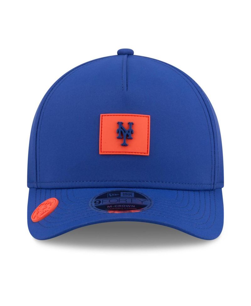 Men's Royal New York Mets 2026 Clubhouse 9FORTY A-Frame Adjustable Hat