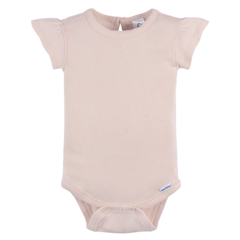 Baby Girls Crystal Pink Bodysuit and Shorts Set, 2-Pack