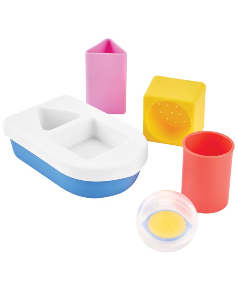 Baby Boys' and Baby Girls' STEM Learning and Play Stacking Boat