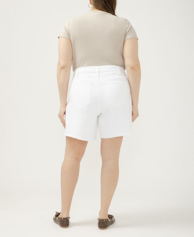 Plus Size Suki Curvy Fit Mid-Thigh Shorts