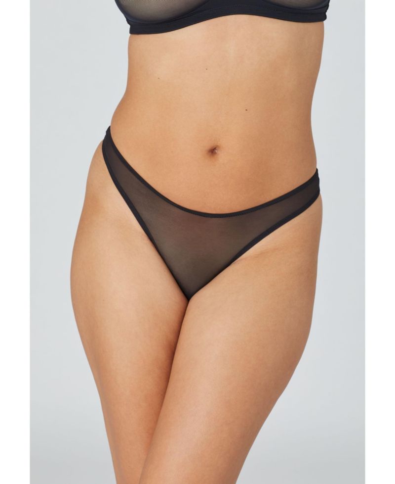 Plus Size The Thong - Mesh