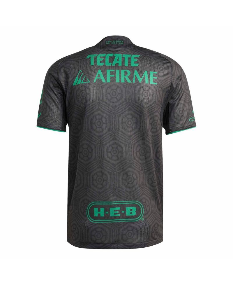 Men's Gray Tigres UANL 2025/26 Third on Field Authentic Jersey