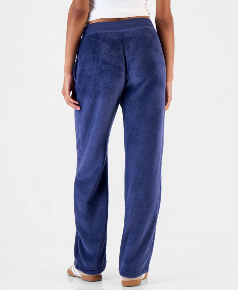 Women's Stitch Woobie Wide-Leg Fleece Pants