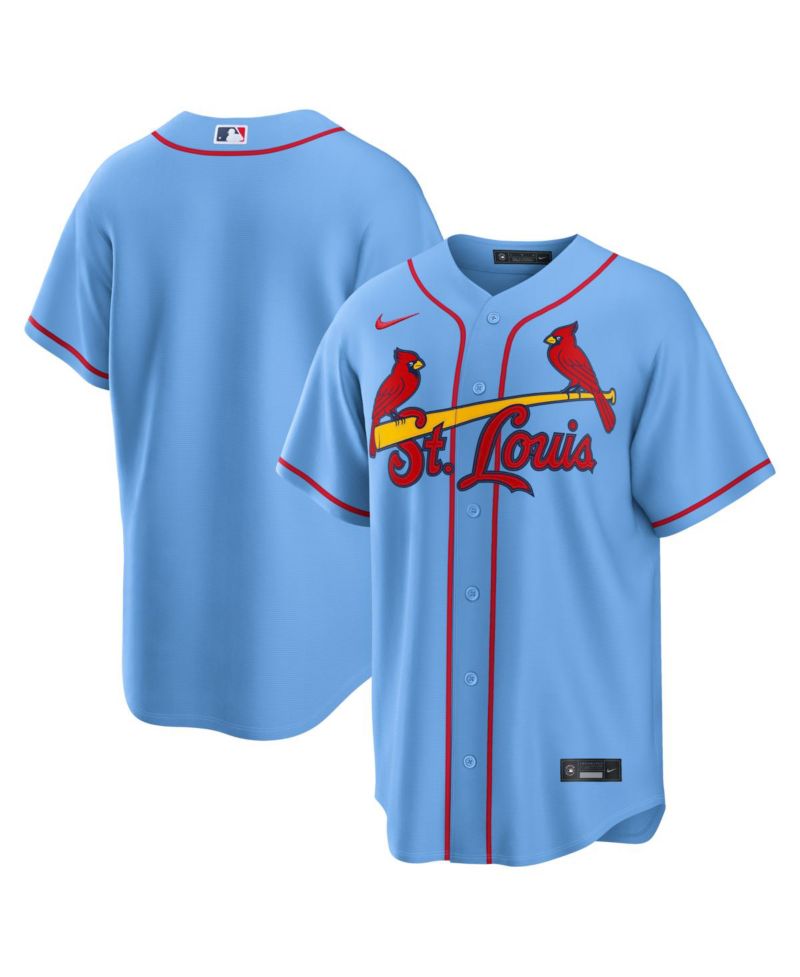 Men's Light Blue St. Louis Cardinals Alternate Replica Jersey
