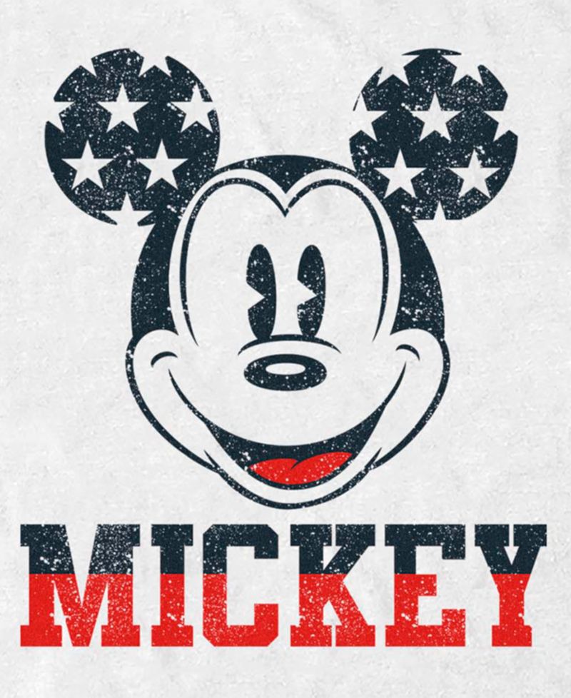 Men's Mickey Star Ears Graphic T-Shirt