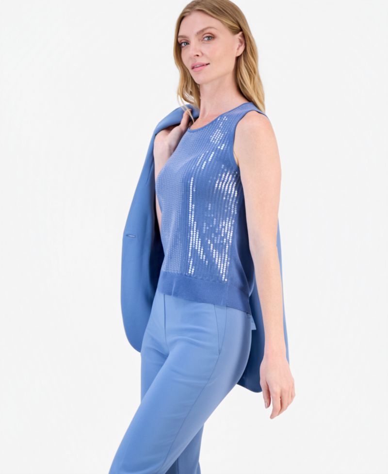 Women's Mid-Rise Straight-Leg Pants
