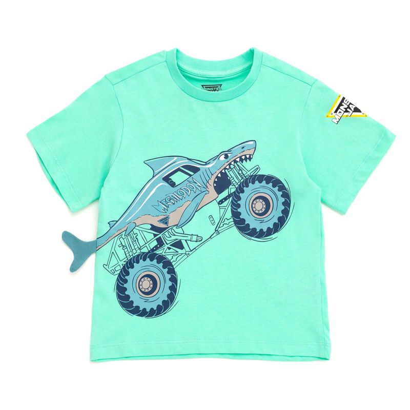 Boys' 3D Novelty Short Sleeve T-Shirt