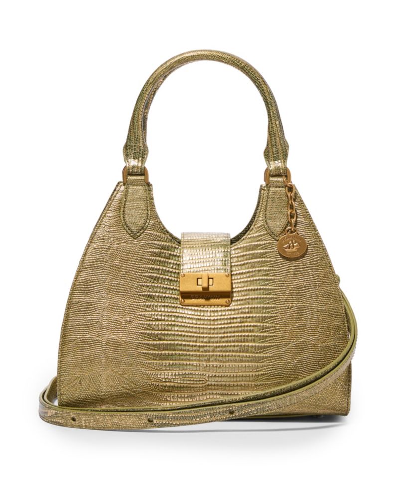 Adrian Bachata Small Leather Satchel Handbag