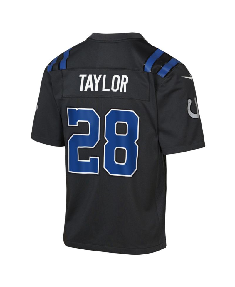 Big Boys and Girls Jonathan Taylor Anthracite Indianapolis Colts 2026 Rivalries Collection Game Jersey