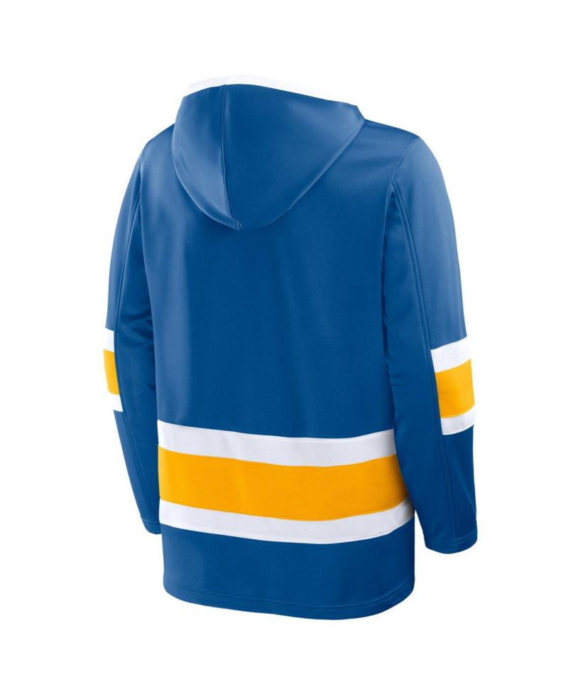 Men's Blue St. Louis Blues Prime Time Fleece Hoodie