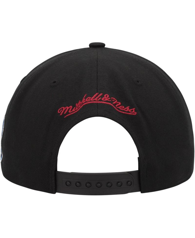 Men's Black Colorado Avalanche Core Team Script 2.0 Snapback Hat