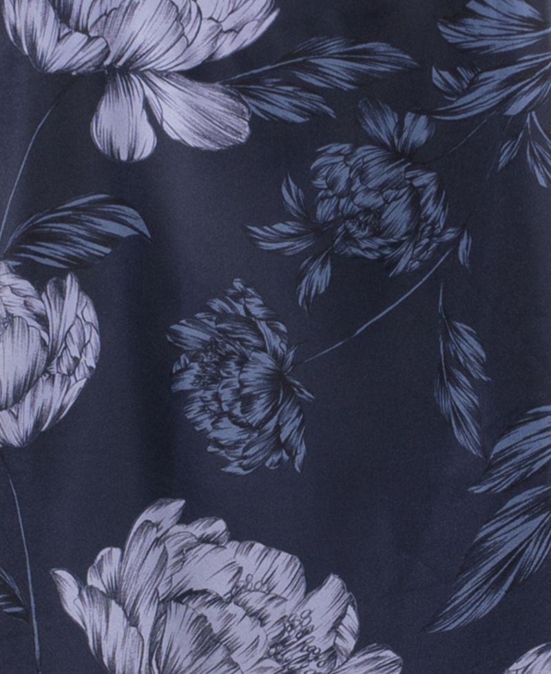 Women's Printed Top and Pajama Pants, 2-Piece Set