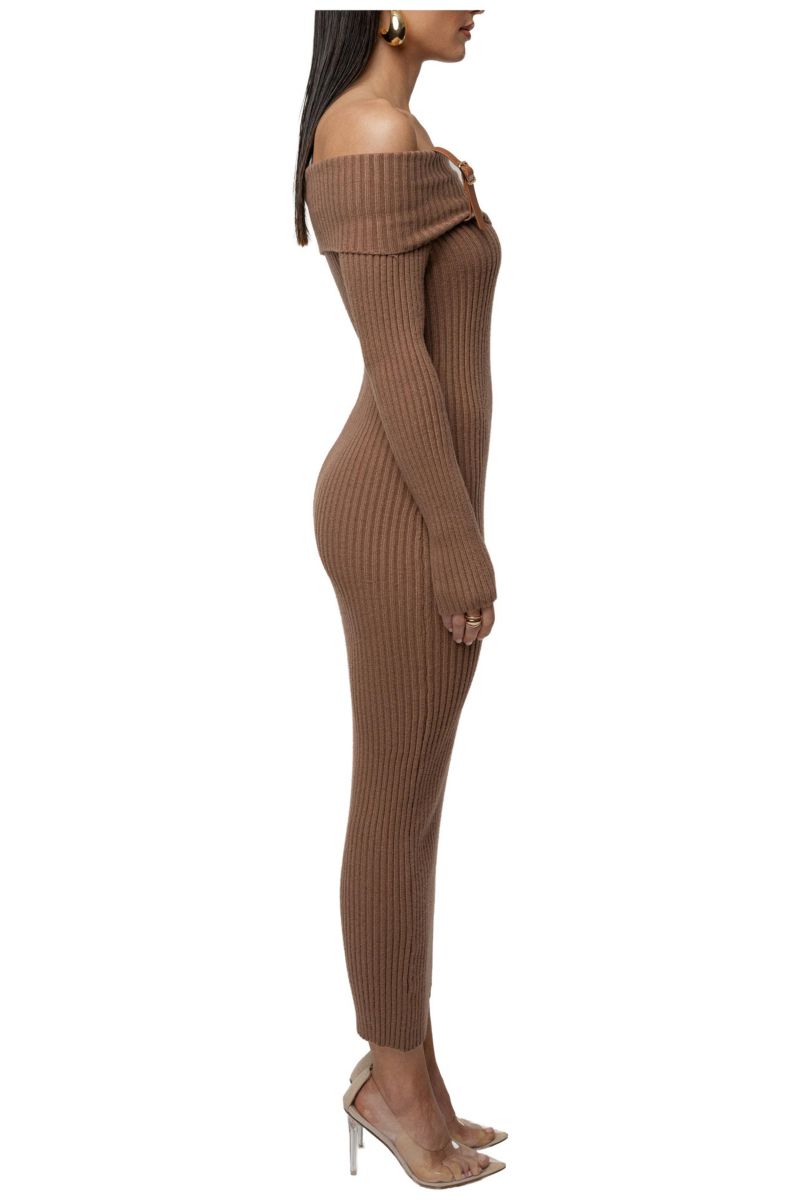 Women's Kira Ribbed Midi Dress