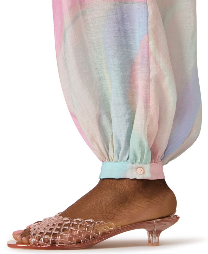 Women's Mid-Rise Balloon Pants